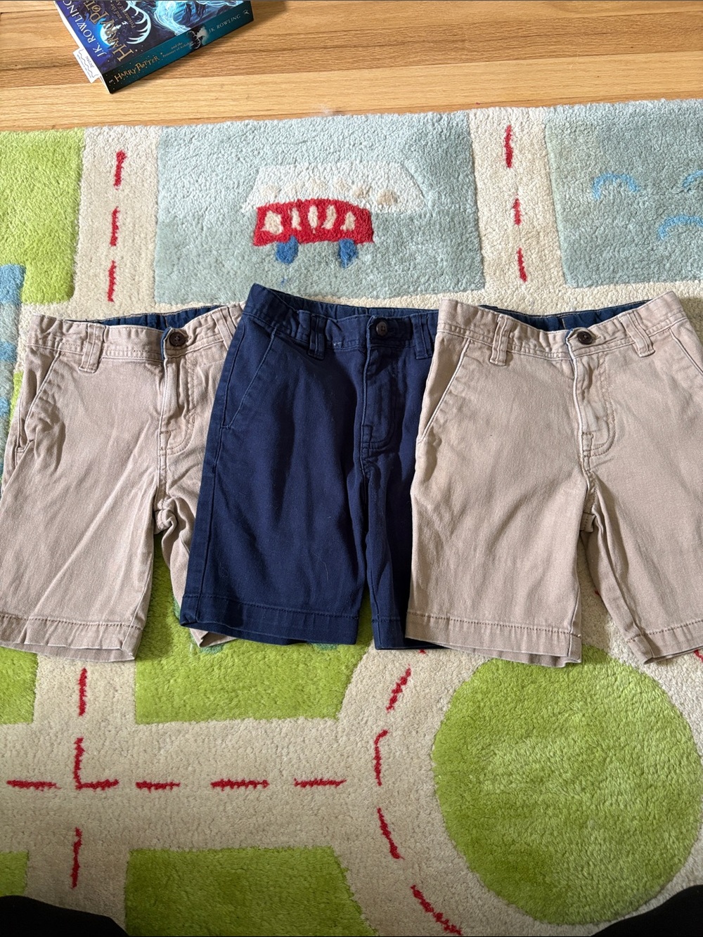 wonder nation boys uniform Shorts size 6 - Navy & Khaki